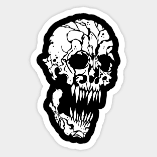 horror skull Sticker